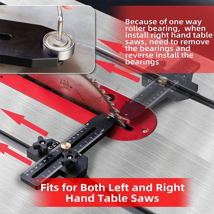 Thin Rip Table Saw Jig