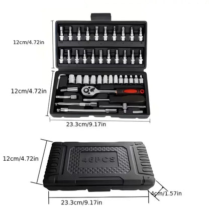 Socket Wrench Set for Automotive Repair
