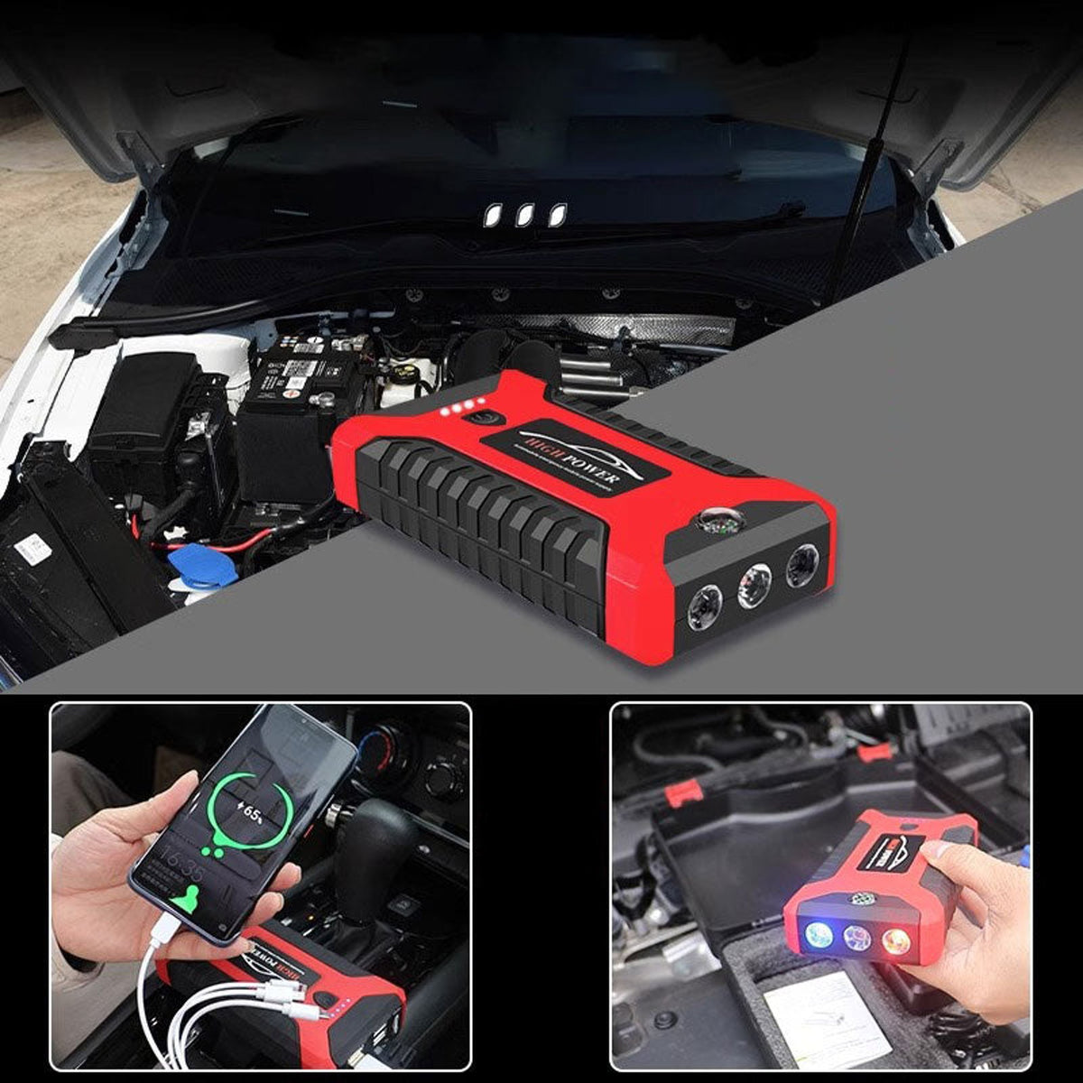 Saker® Jump Starter 300A Peak Jump Starter Battery Pack