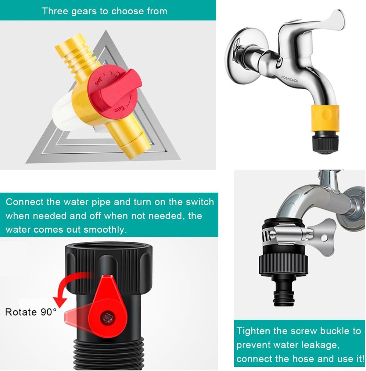 360° Spin Auto Cleaning Brush with Long Handle
