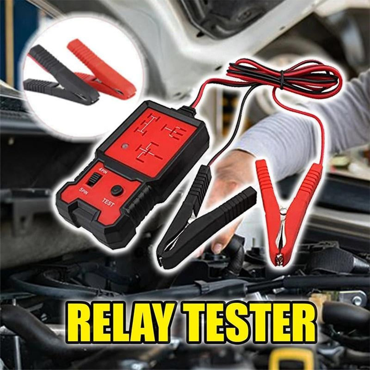 Portable Automotive Relay Tester