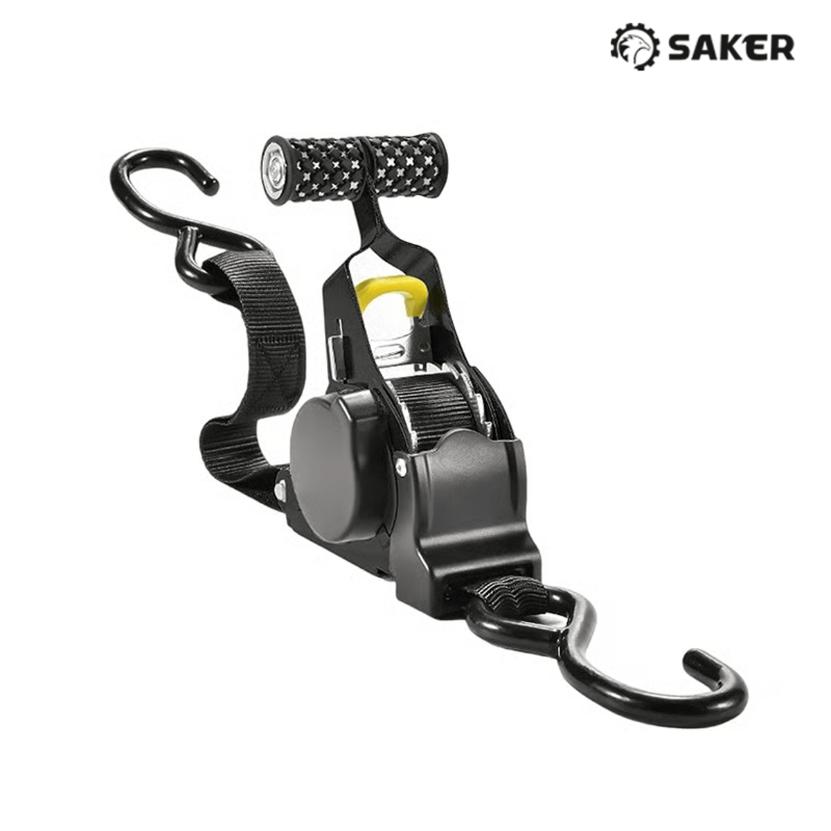 Automatic Retractable Heavy-Duty Ratchet Strap