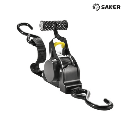Automatic Retractable Heavy-Duty Ratchet Strap