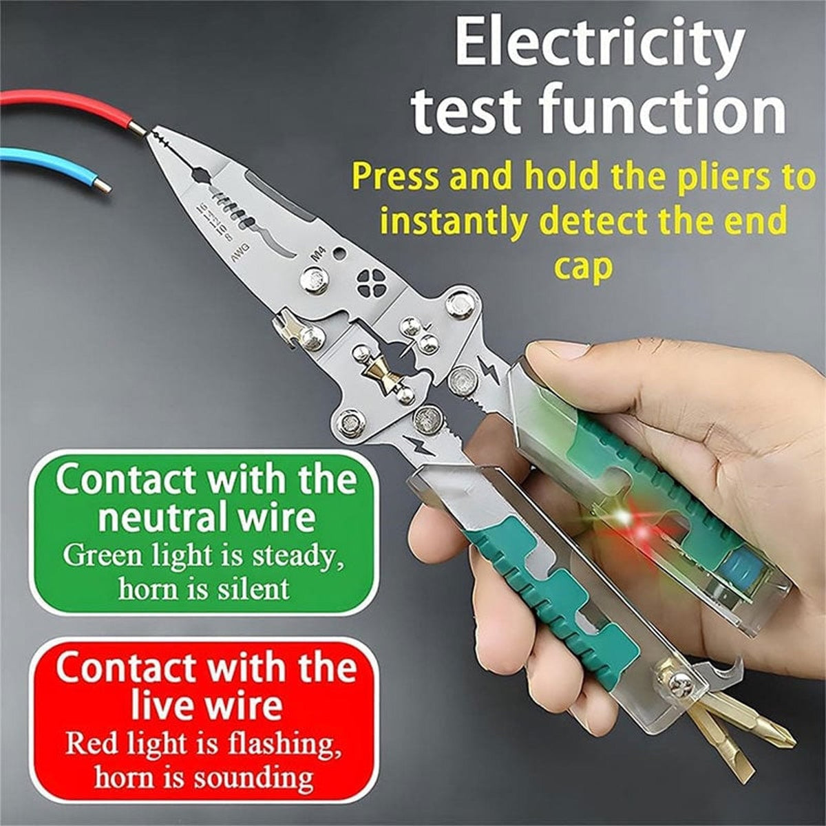 Multi-function Electrician's Pliers Set