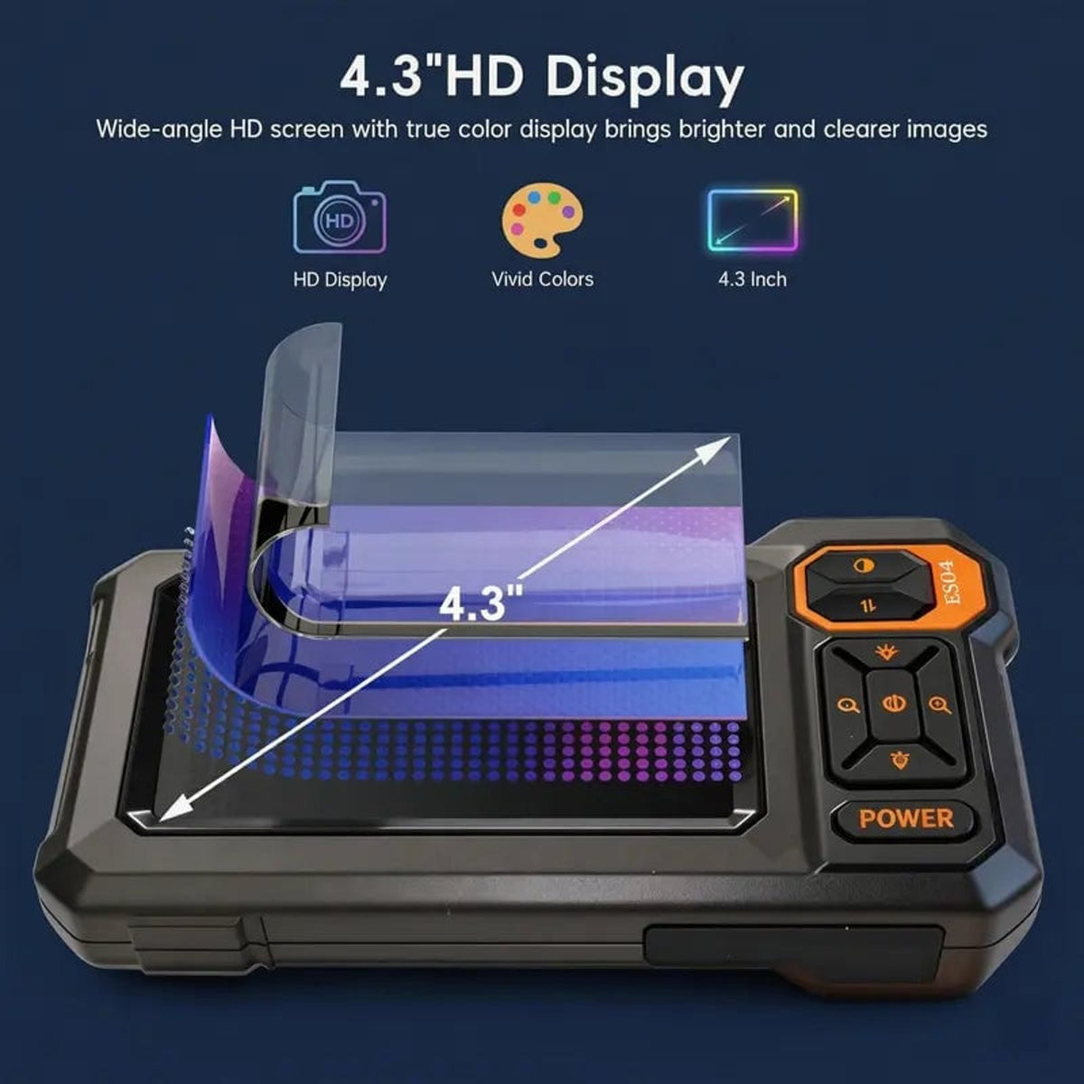 Dual Lens HD Inspection Camera