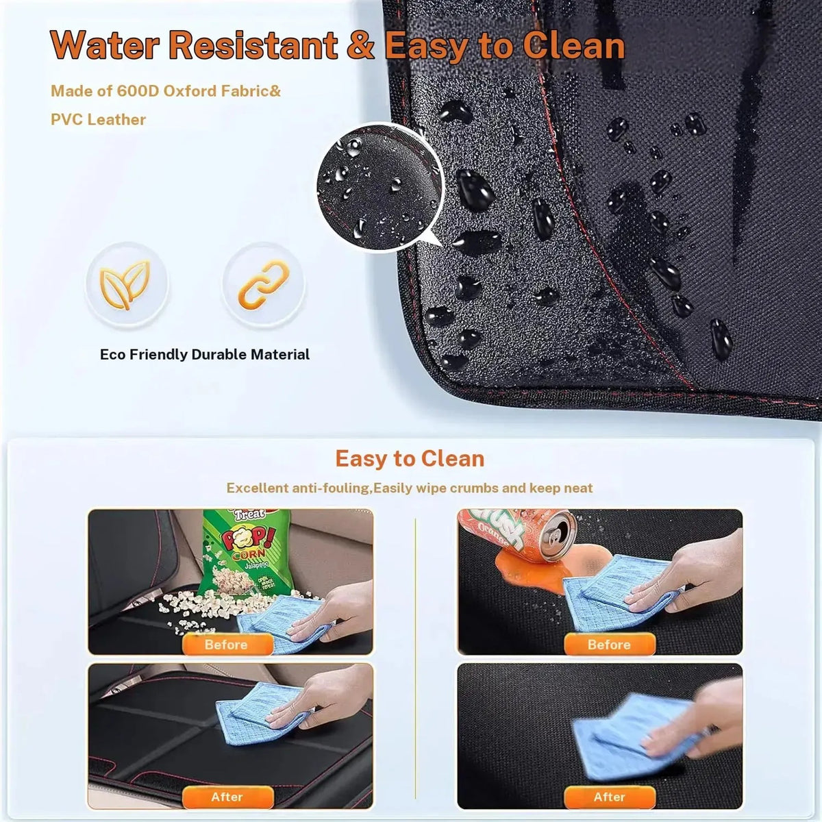 Waterproof Fabric Car Seat Protector