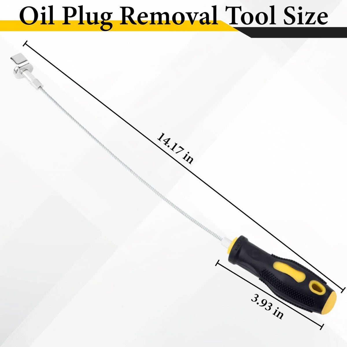 Magnetic Oil Drain Plug Remover Tool