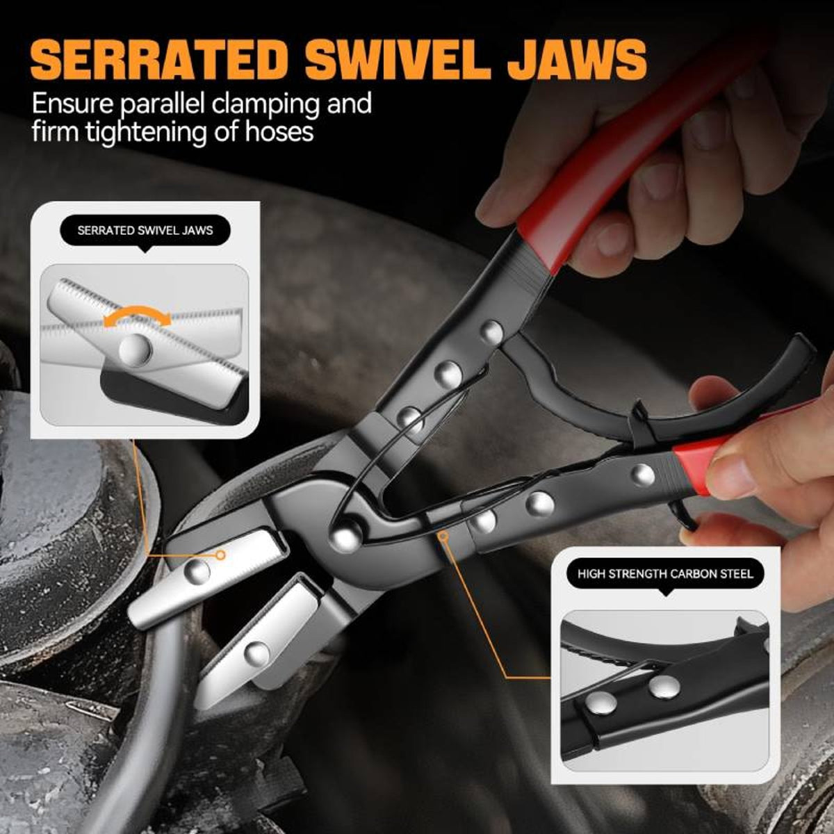 Adjustable Automotive Hose Clamp Pliers