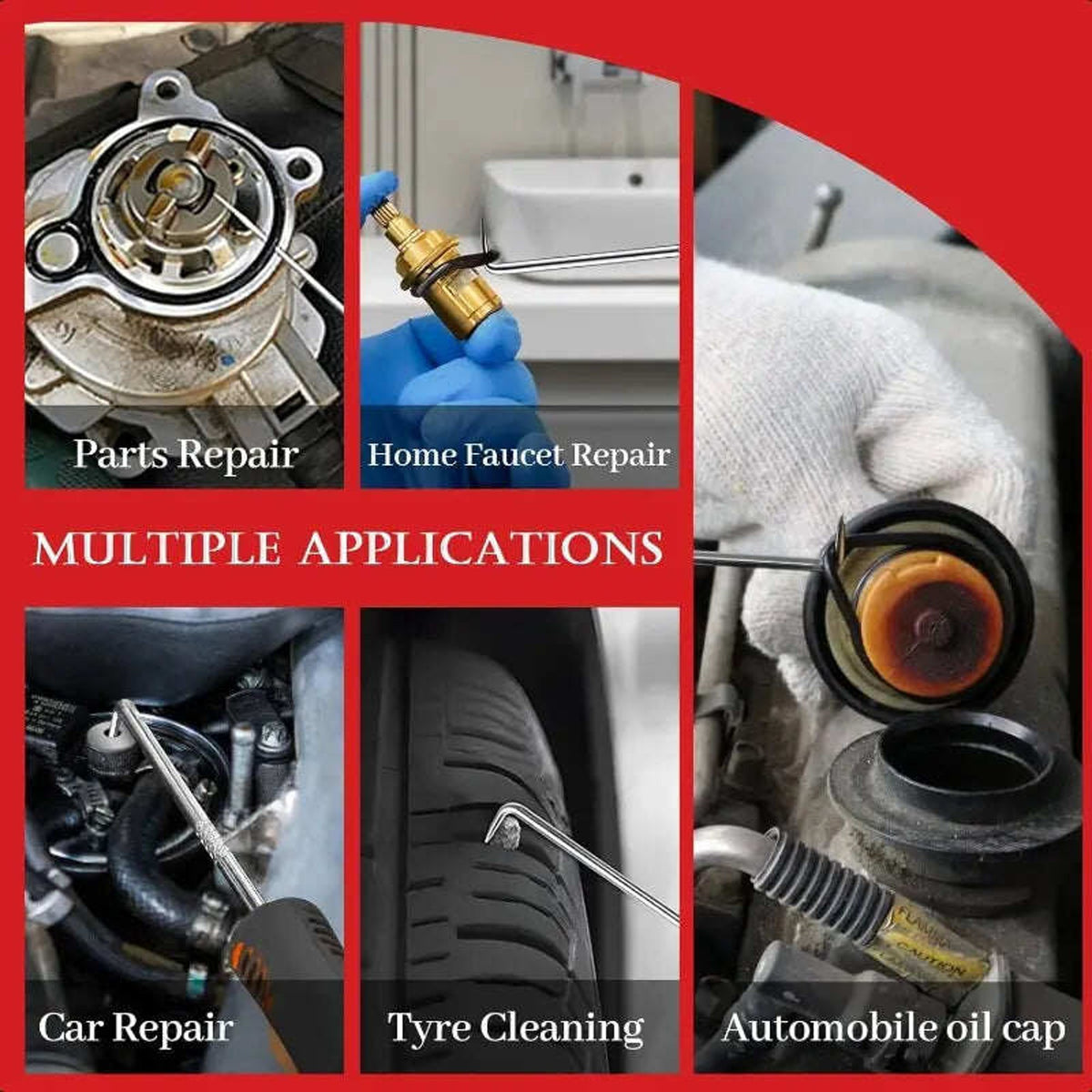 Automotive Trim Removal And Pick Set