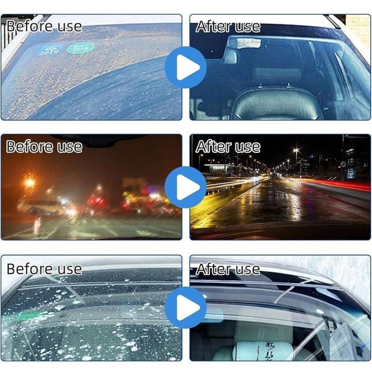 Glass Oil Film Cleaner for Car