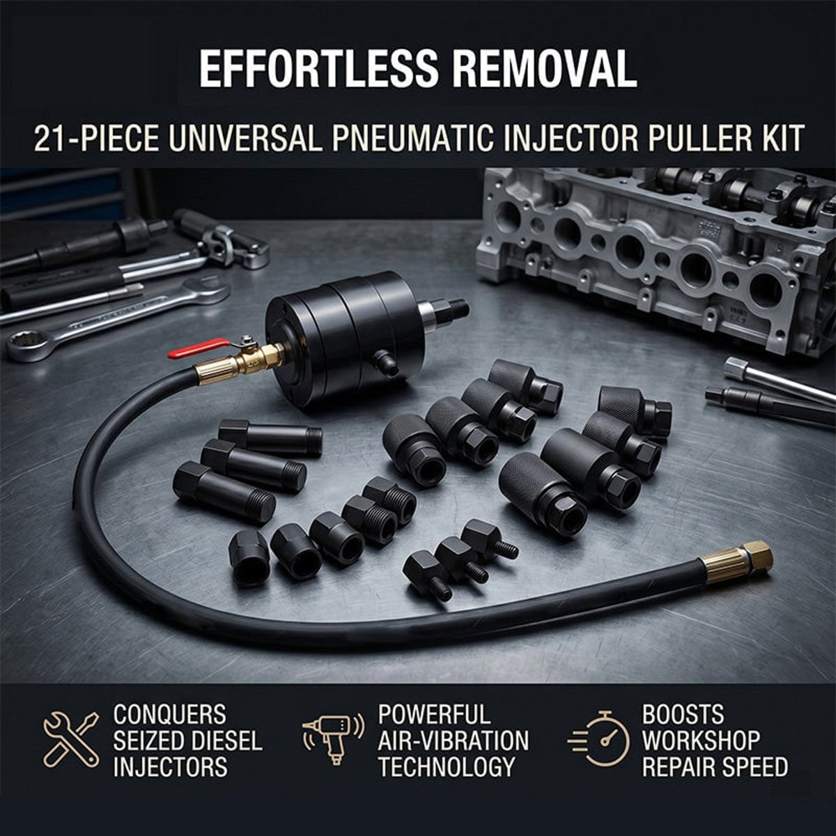 Universal Diesel Injector Removal Kit
