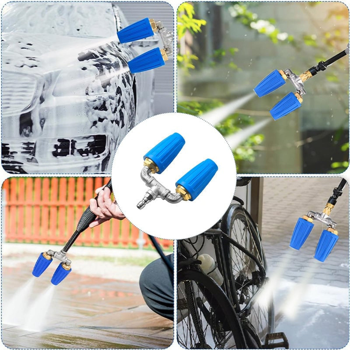 Dual/Triple Turbo Nozzle Pressure Washer