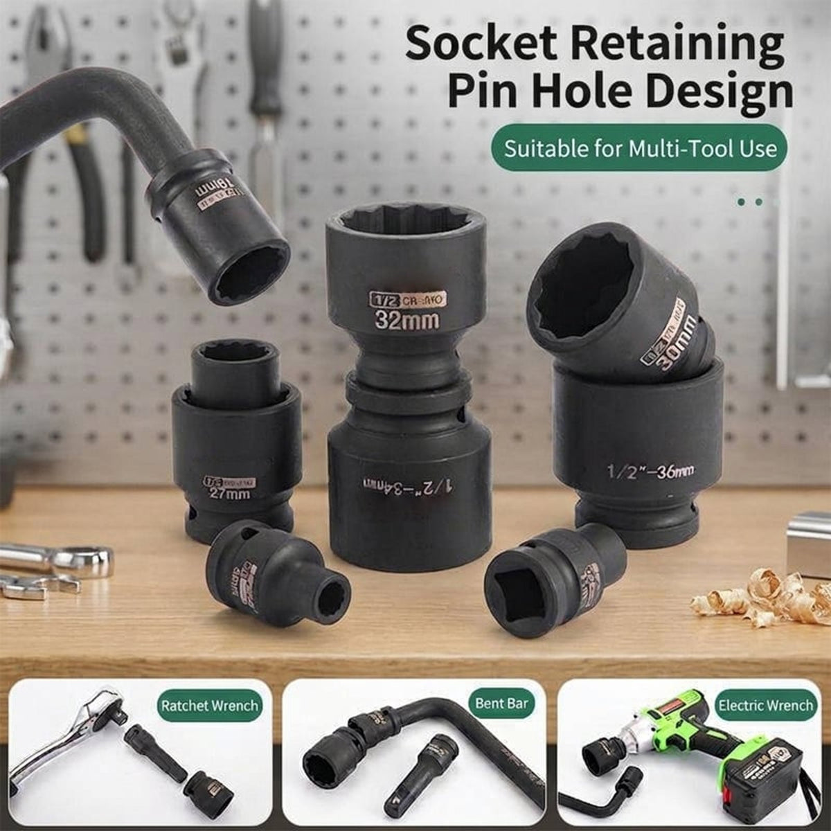 Heavy Duty 12-Point Impact Socket
