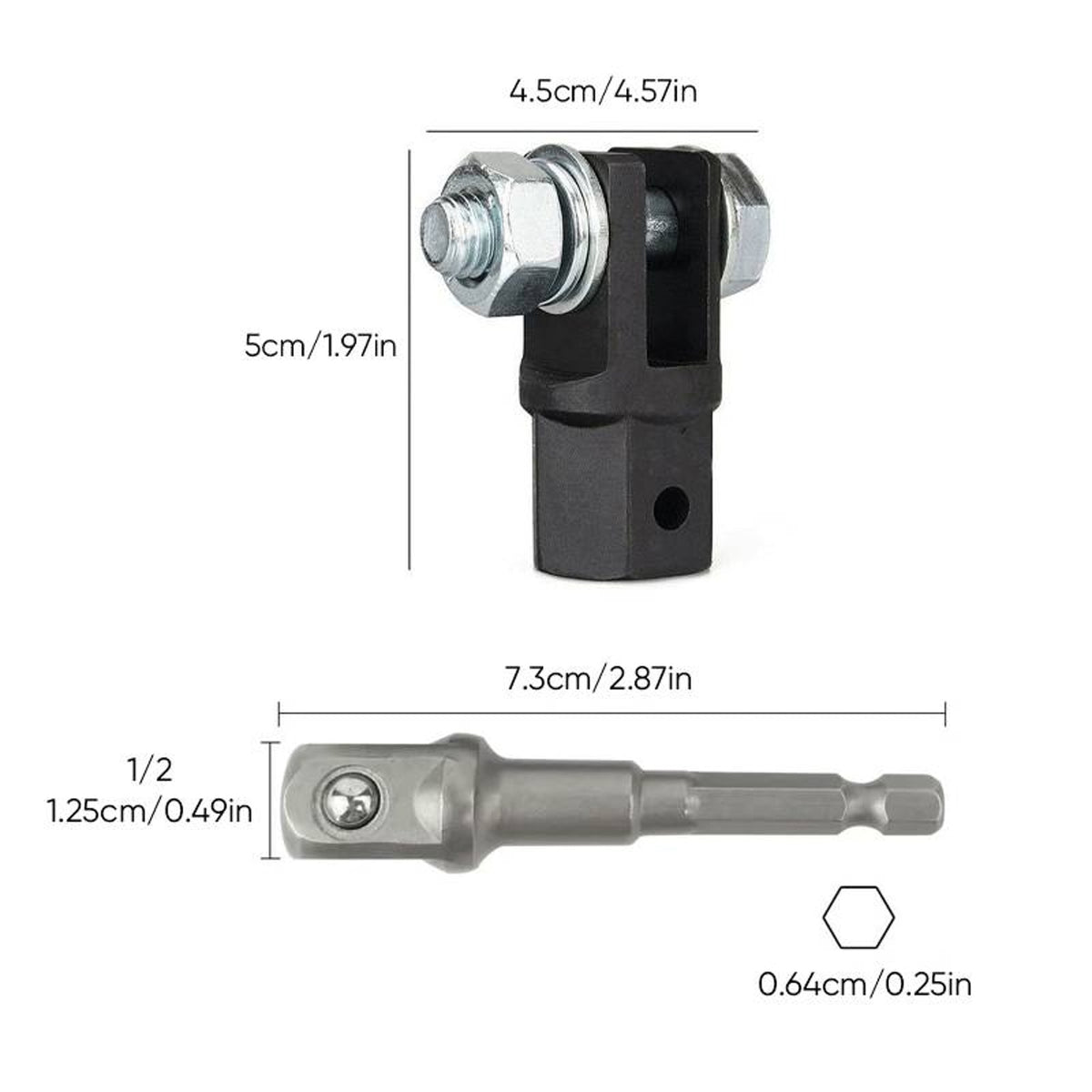 Scissor Jack Drill Adapter Tool