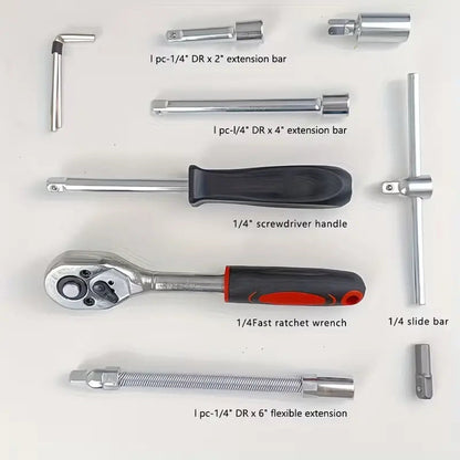 Socket Wrench Set for Automotive Repair