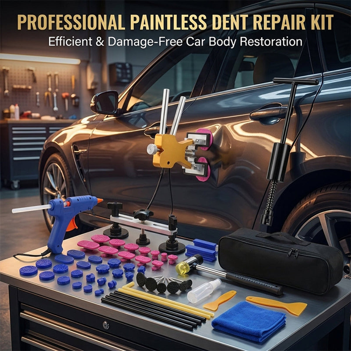 Paintless Dent Repair Tool Kit