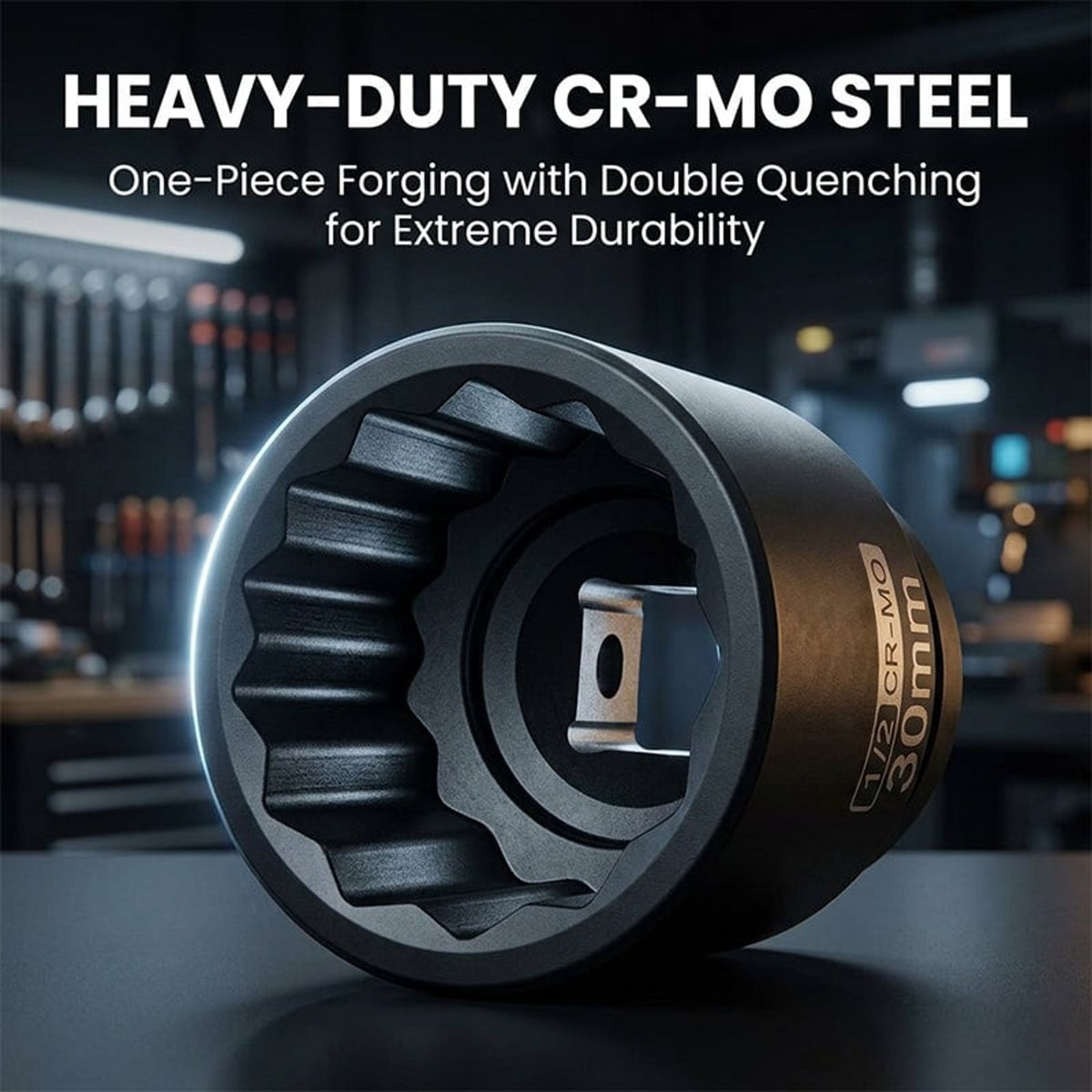 Heavy Duty 12-Point Impact Socket