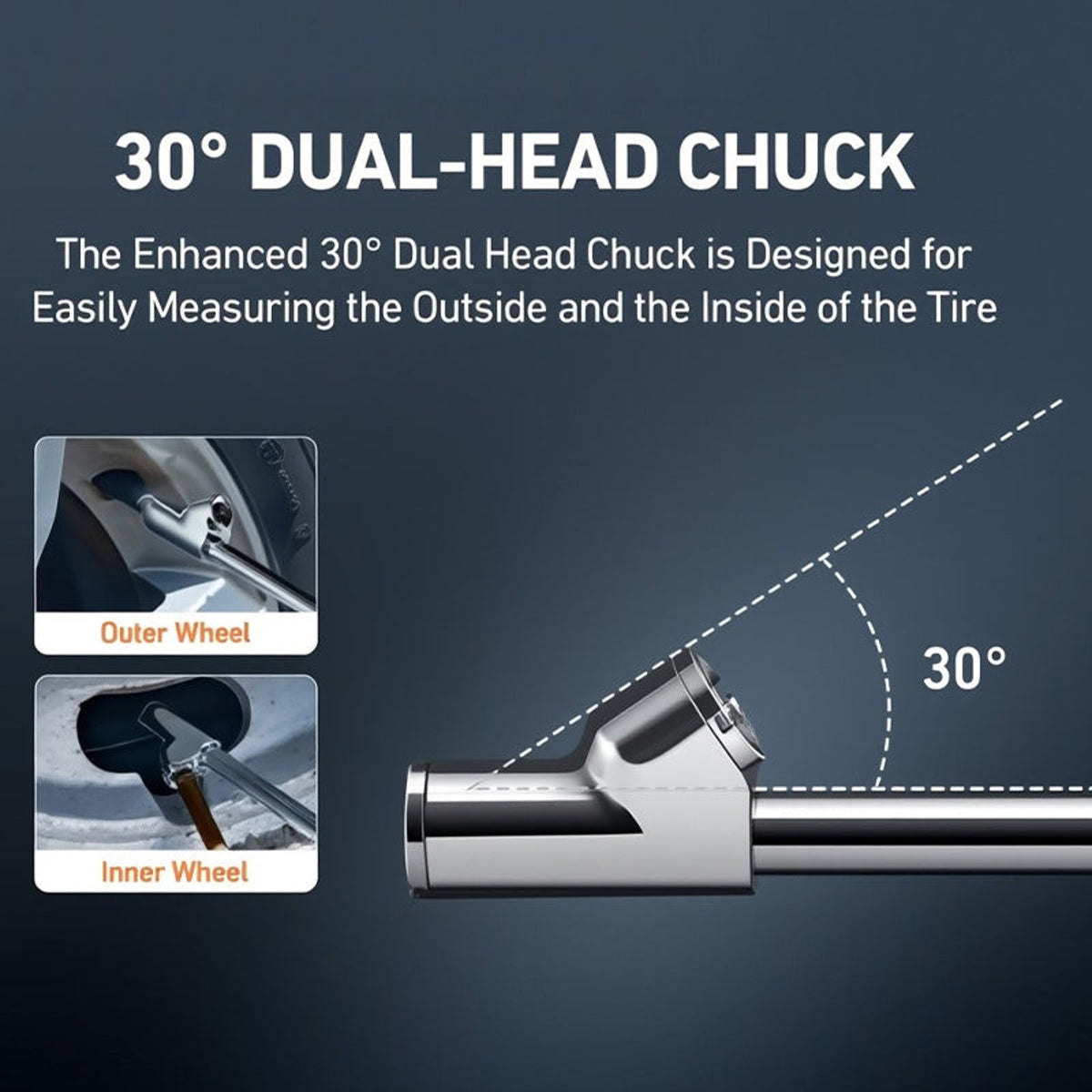 Heavy Duty Digital Tire Gauge