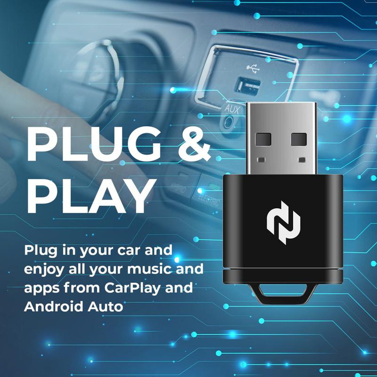 Wireless CarPlay Android Auto Adapter