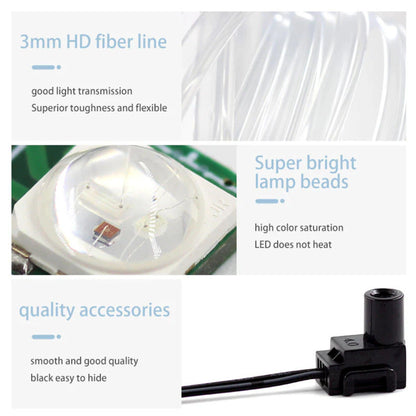 USB Car LED Lights with APP Control